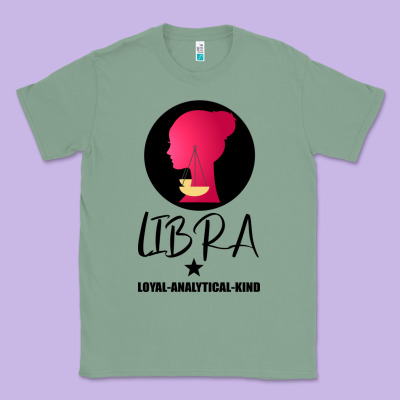 Libra Zodiac Sign Horoscope Birth Gift Girl Classic Tee Designed By Bettercallsaul