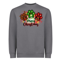 Storm merry christmas paws Heavyweight Sweatshirt - FaDigitalArtStudio