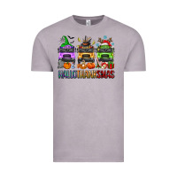 Vintage Zinc hallothanksmas school bus Vintage Tee - texasbilliewilder