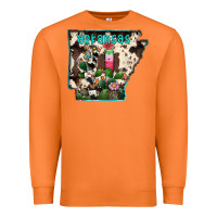Carrot arkansas map Premium Sweatshirt - RacoonDesign