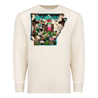 Sandshell arkansas map Premium Sweatshirt - RacoonDesign