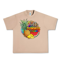 Burro hello summer pineapple Urban Heavy Tee - JahusDesignShop