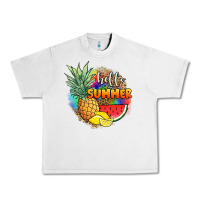 Lunar Rock hello summer pineapple Urban Heavy Tee - JahusDesignShop