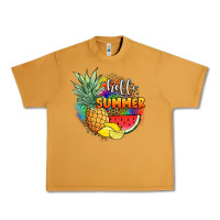Peanut Butter hello summer pineapple Urban Heavy Tee - JahusDesignShop