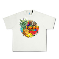 Pistachio hello summer pineapple Urban Heavy Tee - JahusDesignShop