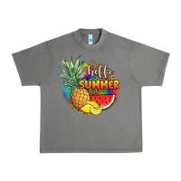 Tornado hello summer pineapple Urban Heavy Tee - JahusDesignShop