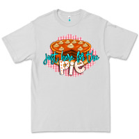 Dove Grey Just Here For The Pie Premium Tee - LillyAllenDesigns