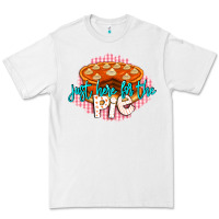 White Just Here For The Pie Premium Tee - LillyAllenDesigns