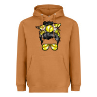 Meerkat softball mom Heavyweight Hoodie - RacoonDesign