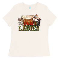Bone all the jingle ladies christmas cows Ladies Tee - LillyAllenDesigns