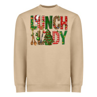 Mushroom Lunch Lady Christmas Heavyweight Sweatshirt - BundleAndBundleShop