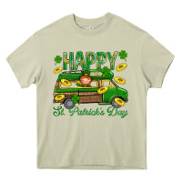 Mossy Happy St. Patricks Day Heavy Core Tee - BundleAndBundleShop