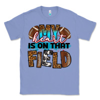 Colony Blue my heart is on that field football Classic Tee - RanaPortraitStore