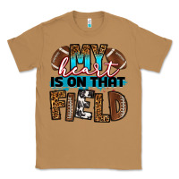 Toasted Coconut my heart is on that field football Classic Tee - RanaPortraitStore
