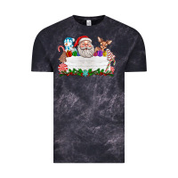Cloud Black custom name christmas Vintage Tee - texasbilliewilder