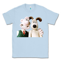 Dusty Blue the man with his dog taking selfie w.a.l.l.a.c.e Classic Tee - lanVoArt
