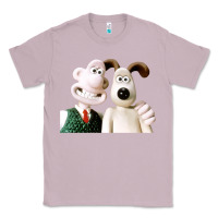 Lilac the man with his dog taking selfie w.a.l.l.a.c.e Classic Tee - lanVoArt