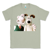 Matcha the man with his dog taking selfie w.a.l.l.a.c.e Classic Tee - lanVoArt