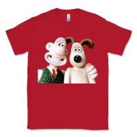 Red the man with his dog taking selfie w.a.l.l.a.c.e Classic Tee - lanVoArt
