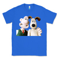 True Royal the man with his dog taking selfie w.a.l.l.a.c.e Classic Tee - lanVoArt