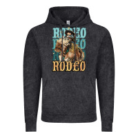 Vintage Black Rodeo kid Cowboy midilli horse Vintage Hoodie - HowdyJamesFarm