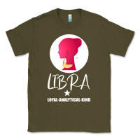Army Green Libra Zodiac Sign Horoscope Birth Gift Girl Classic Tee - Bettercallsaul
