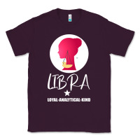 Plum Libra Zodiac Sign Horoscope Birth Gift Girl Classic Tee - Bettercallsaul