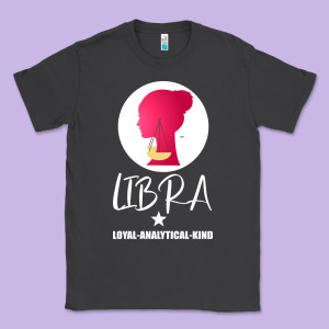 Libra Zodiac Sign Horoscope Birth Gift Girl Classic Tee Designed By Bettercallsaul
