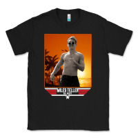 Black rooster topgun retro Classic Tee - lanVoArt