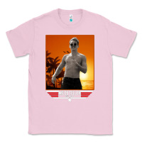 Bubblegum Pink rooster topgun retro Classic Tee - lanVoArt