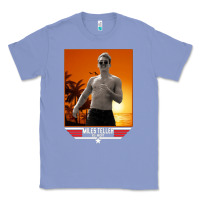 Colony Blue rooster topgun retro Classic Tee - lanVoArt