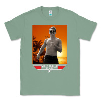 Sage rooster topgun retro Classic Tee - lanVoArt