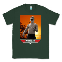 Sports Green rooster topgun retro Classic Tee - lanVoArt