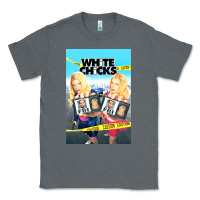 Charcoal Heather white chicks Classic Tee - lanVoArt