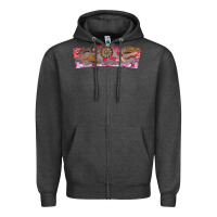 Charcoal Heather Howdy Valentine Zipper Hoodie - CowhideDigitalArt