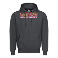 Smoke Howdy Valentine Zipper Hoodie - CowhideDigitalArt