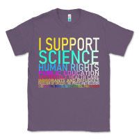 Lavender Hot Trend I Support Science Human Rights Public Education Classic Tee - lanVoArt