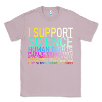 Lilac Hot Trend I Support Science Human Rights Public Education Classic Tee - lanVoArt