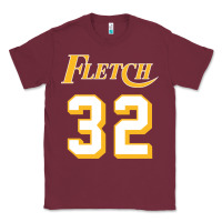 Burgundy fletch Classic Tee - lanVoArt