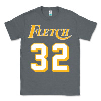 Charcoal Heather fletch Classic Tee - lanVoArt