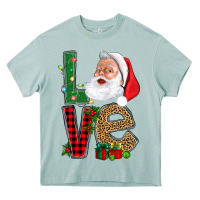 Arona Love With Santa Portrait Heavy Core Tee - BundleAndBundleShop