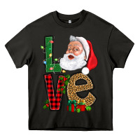 Asphalt Love With Santa Portrait Heavy Core Tee - BundleAndBundleShop