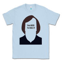 Dusty Blue anton chigurh   you need to call it (no country for old men) Classic Tee - lanVoArt