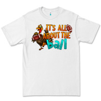 White It's All About The Ball Premium Tee - LillyAllenDesigns