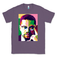 Lavender malcolm x Classic Tee - lanVoArt