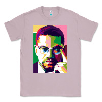 Lilac malcolm x Classic Tee - lanVoArt