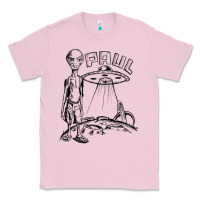 Bubblegum Pink the alien paul Classic Tee - lanVoArt