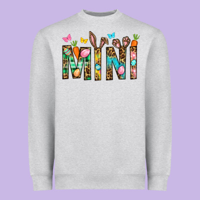 Easter Mini Heavyweight Sweatshirt Designed By Bundleandbundleshop