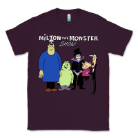 Plum 60s milton the monster show characters and logotype Classic Tee - lanVoArt