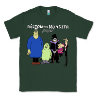 Sports Green 60s milton the monster show characters and logotype Classic Tee - lanVoArt